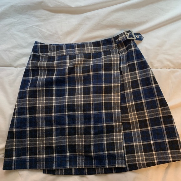 Brandy Melville Plaid Kilt Mini Skirt - Picture 1 of 5